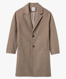 manteau homme court coupe oversize beigeC834001_4
