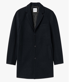 manteau homme court fermeture 3 boutons bleuC834101_4