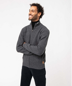 PANTALON DOUBLE STONE GILET GRIS ANTHRACITE:40179260005-Coton////