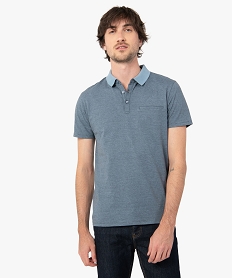 PANTOUFLE NOIR POLO BLEU C:40179440414-Coton////