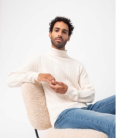 ACCESSOIRE MULTICOLORE PULL ECRU:40179520292-Coton////