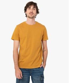 CHAUSSURE SPORT NAVY TEE-SHIRT JAUNE MOUTARDE:40179541102-Coton////