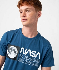 tee-shirt homme avec motif de lespace - nasa bleu tee-shirtsC847701_2