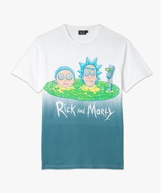 tee-shirt homme avec motif xxl – rick and morty bleuC848601_4