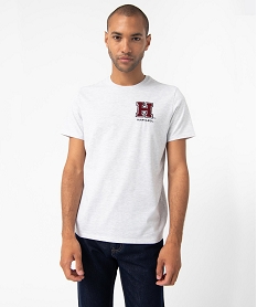 CHAUSSURE PLAT NOIR TEE-SHIRT GRIS CHINE:40179541797-Coton////