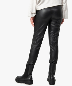 pantalon femme en synthetique imitation cuir noir leggings et jeggingsC850301_3