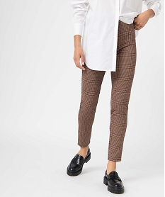 01WALTE blanc PANTALON IMPRIME:40280130111-Polyester////