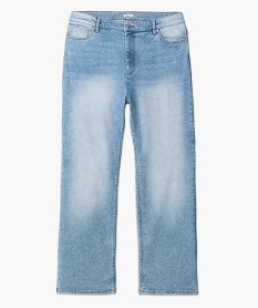 jean femme grande taille coupe regular bleu pantalons et jeansC854101_4