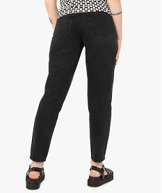 jean femme coupe mom noir momC854301_3