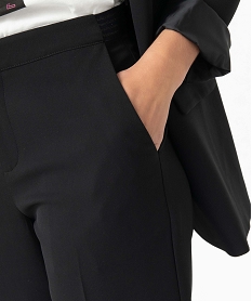 pantalon de costume femme coupe droite noir pantalonsC858701_2