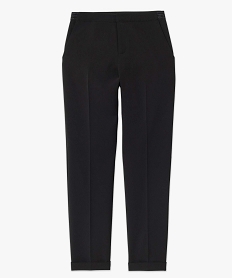 pantalon de costume femme coupe droite noir pantalonsC858701_4