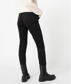 pantalon femme coupe slim effet push-up noir pantalonsC859001_3