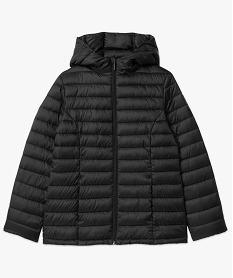 doudoune a capuche rembourrage fin femme noir manteauxC877501_4