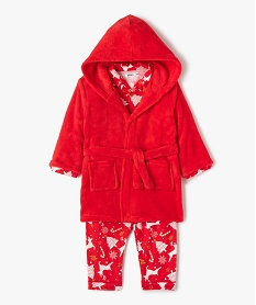 ensemble pyjama bebe special noel (3 pieces) rouge pyjamas noelC929401_1