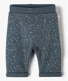 GEMO Pantalon bébé en maille rembourrée chaude et souple - LuluCastagnette bleu standard