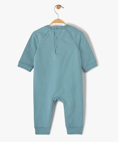 pyjama bebe garcon sans pieds avec motif moto bleu pyjamas et dors bienC933801_4