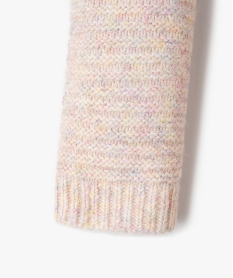 echarpe fille en maille multicolore rose foulards echarpes et gantsC947301_2