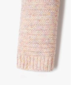 echarpe fille en maille multicolore rose foulards echarpes et gantsC947301_3