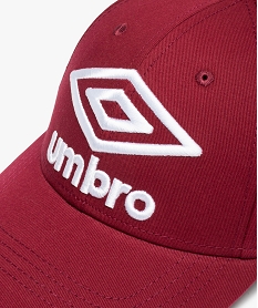 casquette homme en toile avec logo brode - umbro rougeC948501_2