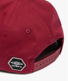 casquette homme en toile avec logo brode - umbro rougeC948501_3