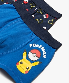 boxer garcon imprime pikachu - pokemon multicoloreC961501_2
