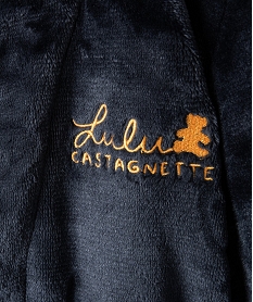 robe de chambre enfant avec capuche chaude - lulucastagnette bleu pyjamasC961901_2