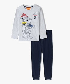 GEMO Pyjama garçon en jersey imprimé - La PatPatrouille Gris
