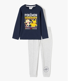 Pyjama garçon bicolore avec motif renard Gemo Garçon Vêtements Sous-vêtements vêtements de nuit Pyjamas 