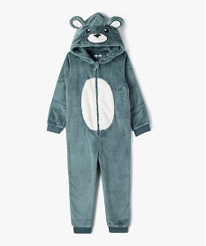 GEMO Combinaison pyjama enfant motif ours Vert