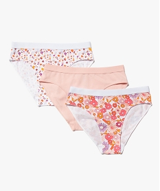 GEMO Culottes fille à motifs all over (lot de 3) Imprimé