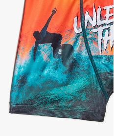 boxer garcon imprime surf - freegun multicoloreC968501_2