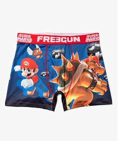 GEMO Boxer homme à motif Super Mario - Freegun Multicolore
