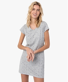 COMBI BLEU HOMEWEAR AOP ETOILES:40682530131-Coton////