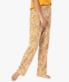 GEMO Pantalon de pyjama femme imprimé Imprimé