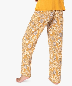 pantalon de pyjama femme imprime imprime bas de pyjamaC978001_3