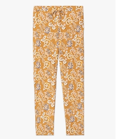 pantalon de pyjama femme imprime imprime bas de pyjamaC978001_4