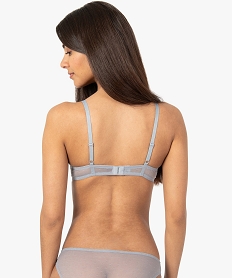 soutien-gorge corbeille en dentelle a armatures femme gris soutien gorge avec armaturesC985601_2