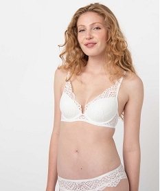 soutien-gorge corbeille en dentelle avec armatures blanc soutien gorge avec armaturesC986301_1