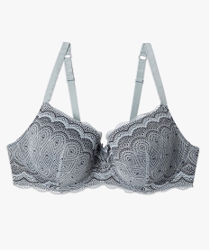 soutien-gorge grande taille a armatures et coques fines gris soutien gorge sans armaturesC986801_4