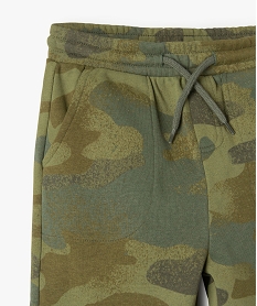 pantalon de jogging garcon en molleton chaud imprime pantalonsC989501_2