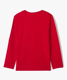 tee-shirt garcon avec motif en sequins reversibles - spiderman rouge tee-shirtsD002101_4