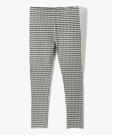 GEMO Legging fille long à motifs Noir
