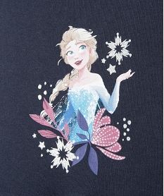 robe fille en tulle et coton la reine des neiges noir chine robes et jupes - Main Image