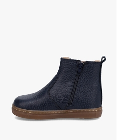 boots bebe dessus cuir a zip - na! bleu bottes et chaussures montantesD047901_3