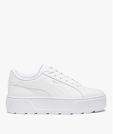 CHAUSSURE PLAT CAMEL CHAUSSURE SPORT WHITE:30880780319-Cuir/Textile/Synthetique/Textile/