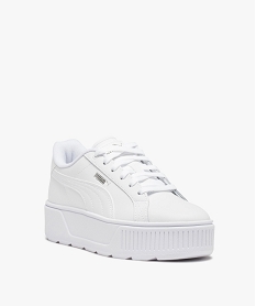 baskets femme unies a semelle plateforme - puma karmen blancD061701_2