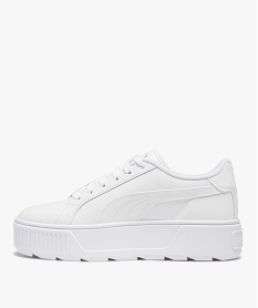 baskets femme unies a semelle plateforme - puma karmen blancD061701_3