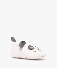 chaussons de naissance bebe garcon panda beigeD232201_2