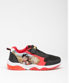 NU-PIED ROSE CHAUSSURE SPORT NOIR / ROUGE:30120770259-Synthetique/Textile/Elastomere/Textile/