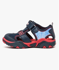 sandales sport lumineuses - marvel spiderman bleuD241101_3